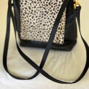 Aleda Borse Black Leather Handbag made in Italy